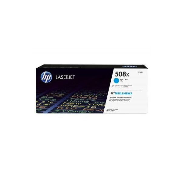 

Картридж HP CLJ 508X Cyan M552dn/M553dn/n/x (CF361X)