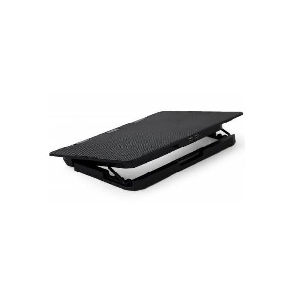 

Підставка до ноутбука Gembird 15", 2x125 mm fan, black (NBS-2F15-02)