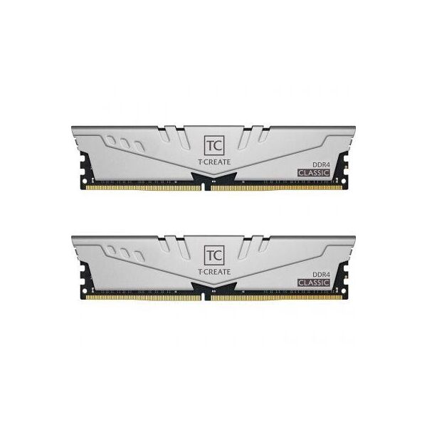 

Модуль пам'яті для комп'ютера DDR4 16GB (2x8GB) 3200 MHz T-Create Classic 10L Gray Team (TTCCD416G3200HC22DC01)
