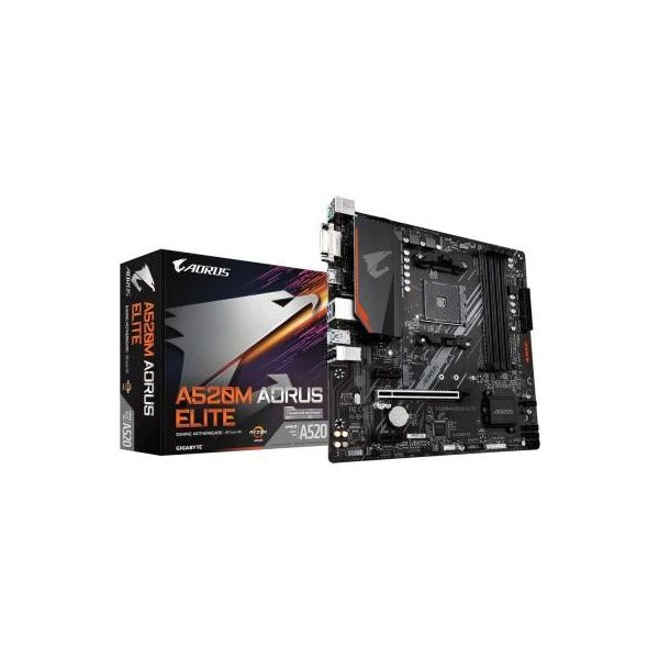 

Материнська плата GIGABYTE A520M AORUS ELITE