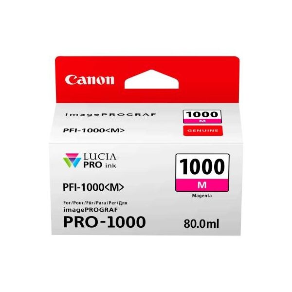 

Картридж Canon PFI-1000M (Magenta) (0548C001)