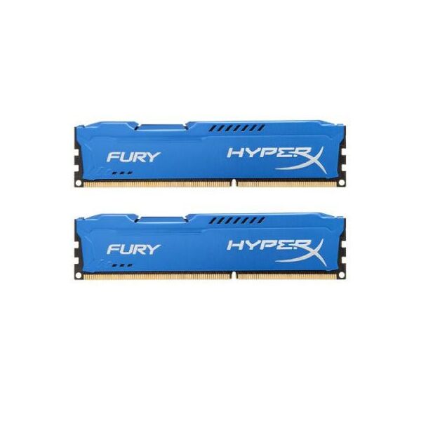 

Модуль пам'яті для комп'ютера DDR3 8Gb (2x4GB) 1600 MHz HyperX Fury Blu HyperX (Kingston Fury) (HX316C10FK2/8)