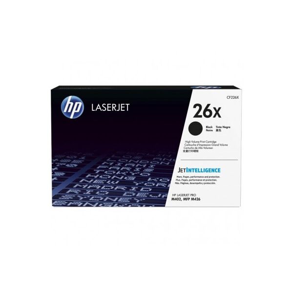 

Картридж HP LJ 26X Black (Pro M402n/M426dw) (CF226X)