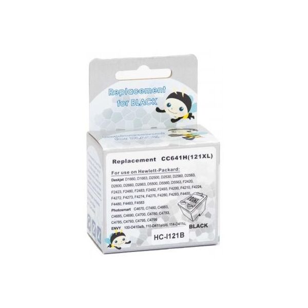 

Картридж Microjet для HP №121 Black (CC641HE) (HC-I121B)