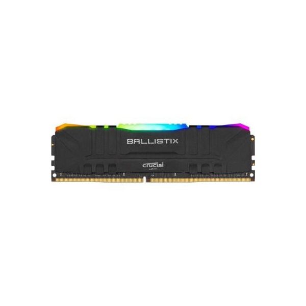 

Модуль пам'яті для комп'ютера DDR4 8GB 3200 MHz Ballistix RGB Black MICRON (BL8G32C16U4BL)