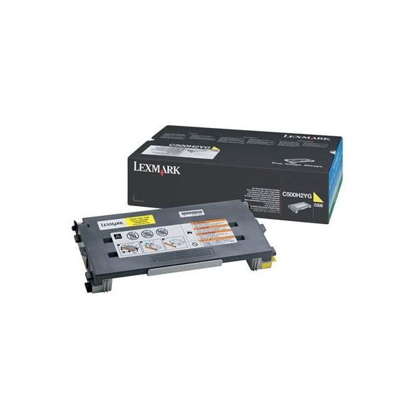 

Картридж LEXMARK C500n/X500n/X502n Yellow 3k (C500H2YG)
