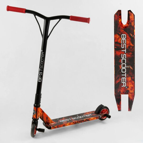 

Самокат BEST SCOOTER 73813 (HIC, диски металл, 2 пеги)