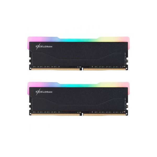 

Модуль пам'яті для комп'ютера DDR4 16GB (2x8GB) 2666 MHz RGB X2 Series Black eXceleram (ERX2B416269AD)