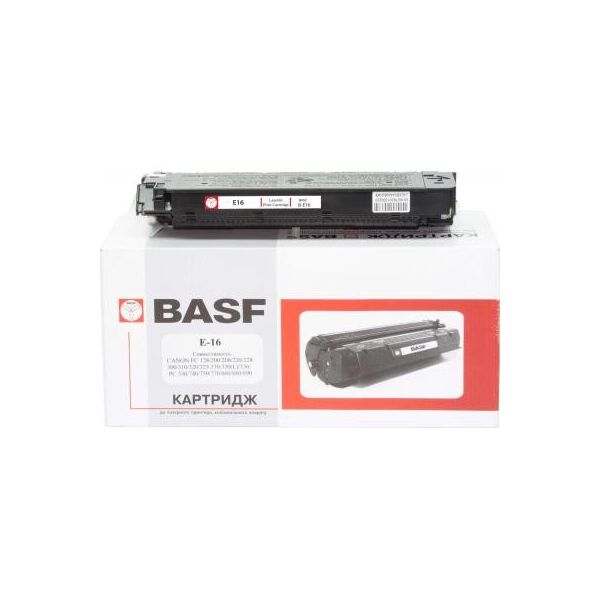 

Картридж BASF Canon E16 Black, для FC-128/230/310/330 (KT-E16)