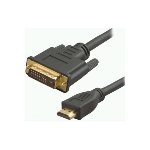 

Кабель мультимедійний HDMI to DVI 24pin, 1.8m Atcom (3808)