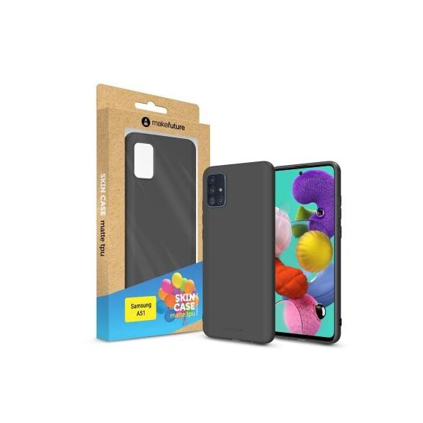 

Чохол до моб. телефона MakeFuture Samsung A51 Skin (Matte TPU) Black (MCS-SA51BK)