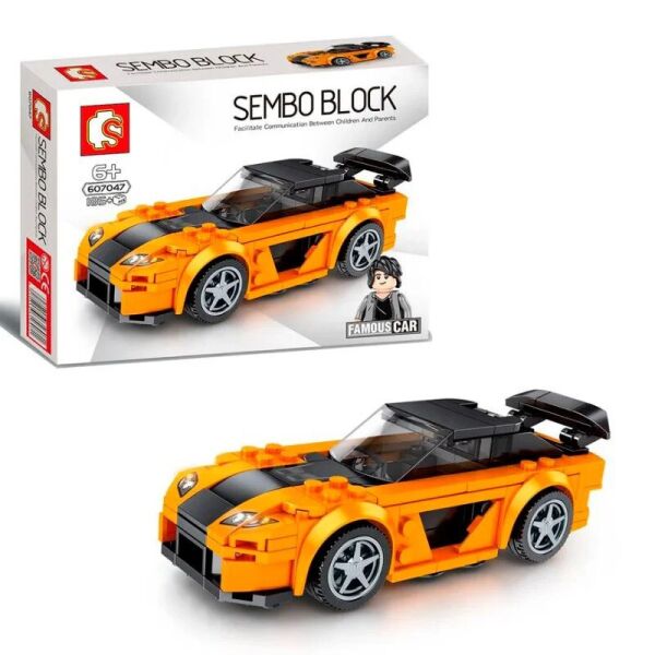 

Конструктор SEMBO 607047 ГОНКА - Машина (186 дет.)