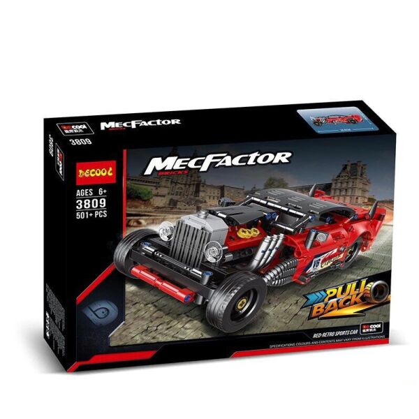 

Конструктор DECOOL 3809 ТЕХНИК - Гоночный автомобиль (501 дет.)