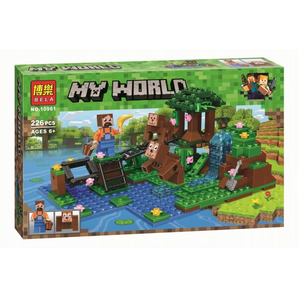 

Конструктор BELA 10961 MINECRAFT - Дрессировка обезьян (226 дет.)