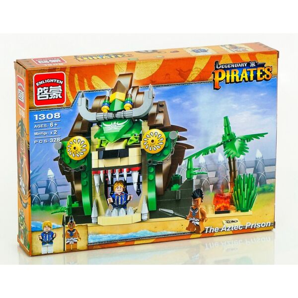 

Конструктор BRICK 1308 ПИРАТЫ - Тюрьма ацтеков (328 дет.)