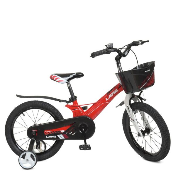 

Велосипед 18" LANQ WLN1850D-3 красный (магниевая рама)
