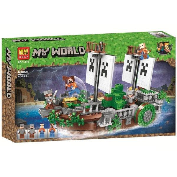 

Конструктор BELA 11139 MINECRAFT - Битва на реке (630 дет.)