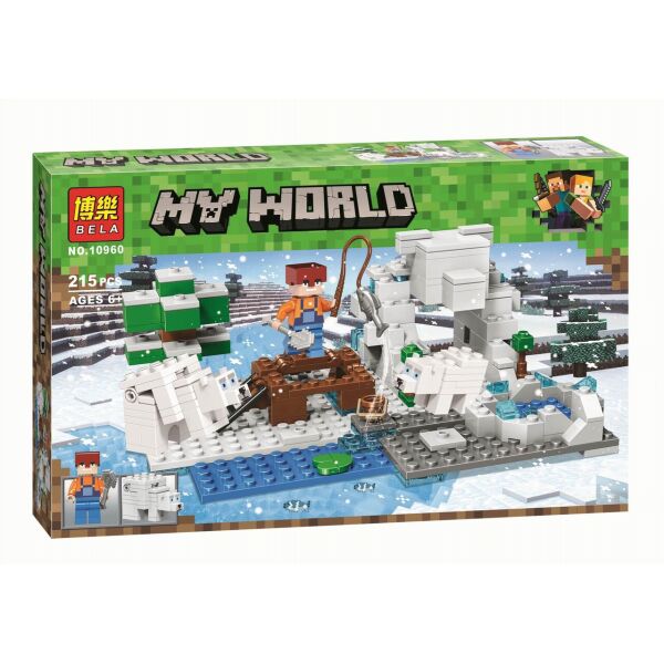 

Конструктор BELA 10960 MINECRAFT - Зимняя рыбалка (215 дет.)