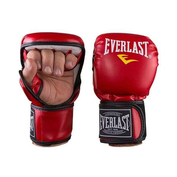 

Перчатки для единоборств красные Everlast MMA-415, размер XL