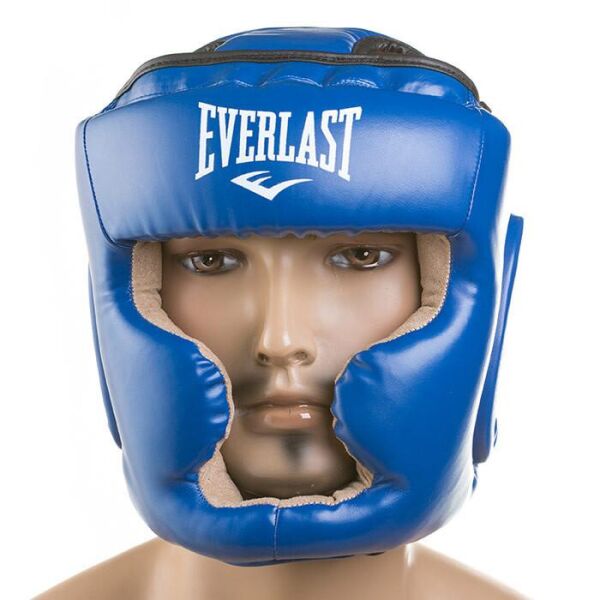 

Боксерский шлем закрытый Everlast Flex L синий (EVF475-L2)