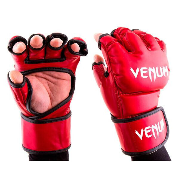 

Перчатки единоборств красные Venum MMA, DX364, размер M