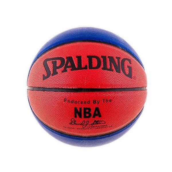 

Мяч баскетбольный Spalding №7 PU красно-синий