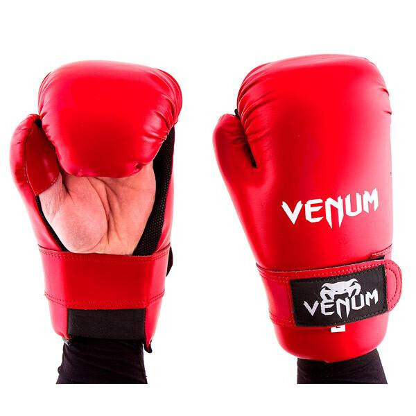 

Перчатки для единоборств красные Venum KungFu, ММА,Flex, размер M