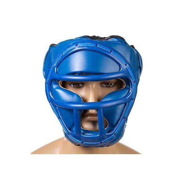 

Боксерский шлем закрытый Everlast M синий (EV-5010M2)