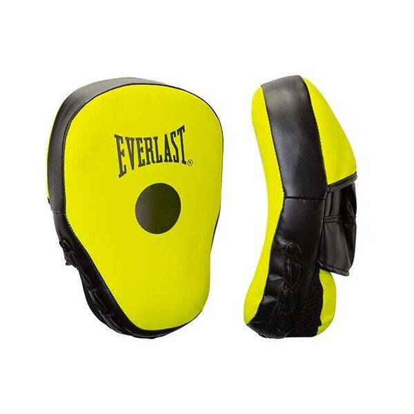 

Лапа изогнутая Everlast DX желто-черная, пара
