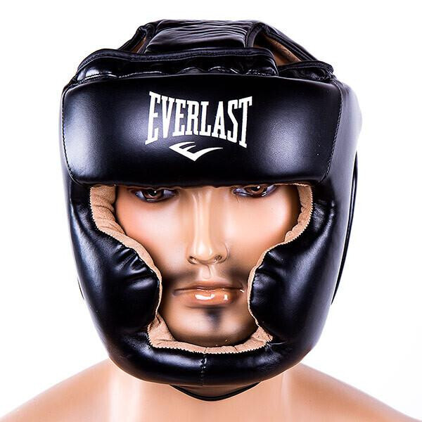 

Боксерский шлем закрытый Everlast Flex S черный (EVF475-S3)