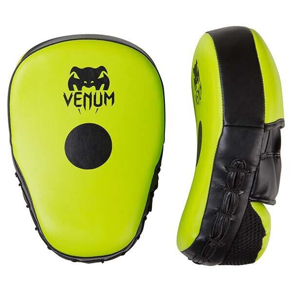 

Лапа изогнутая Venum DX черно-салатовая, пара.