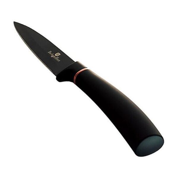 

Нож для чистки овощей Berlinger Haus Black Rose 9см с алмазным покрытием