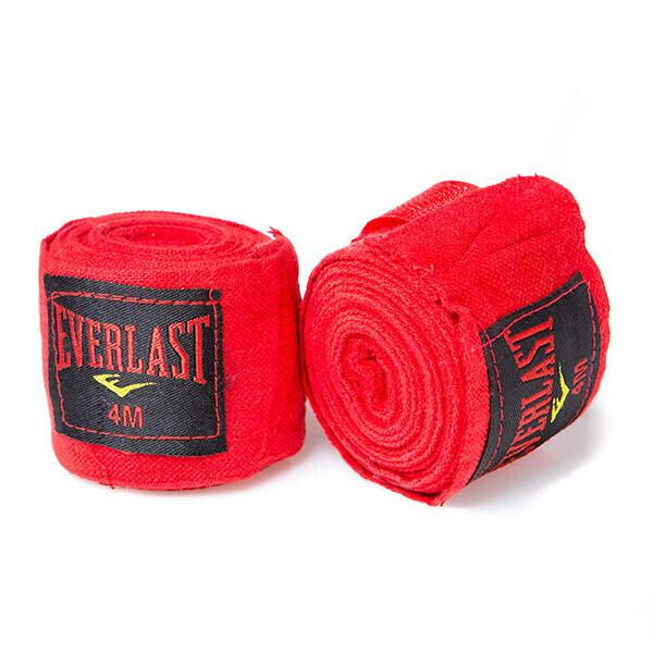 

Бинты боксерские Everlast, 4м красные
