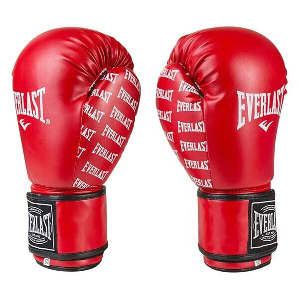 

Боксерские перчатки красные 10oz Everlast DX-2218