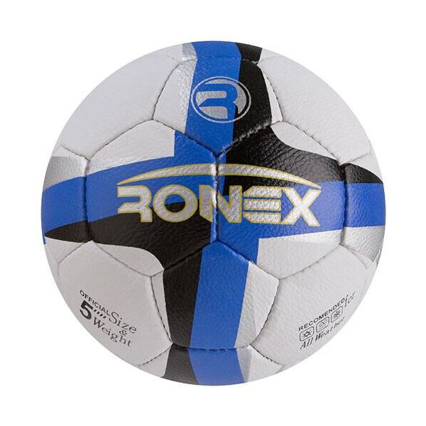 

Мяч футбольный Grippy Ronex RX-31, синий/черный