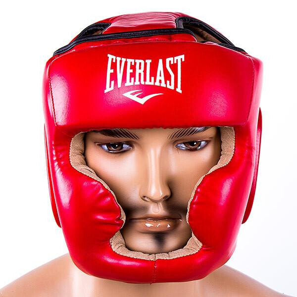 

Боксерский шлем закрытый Everlast Flex S красный (EVF475-SR)