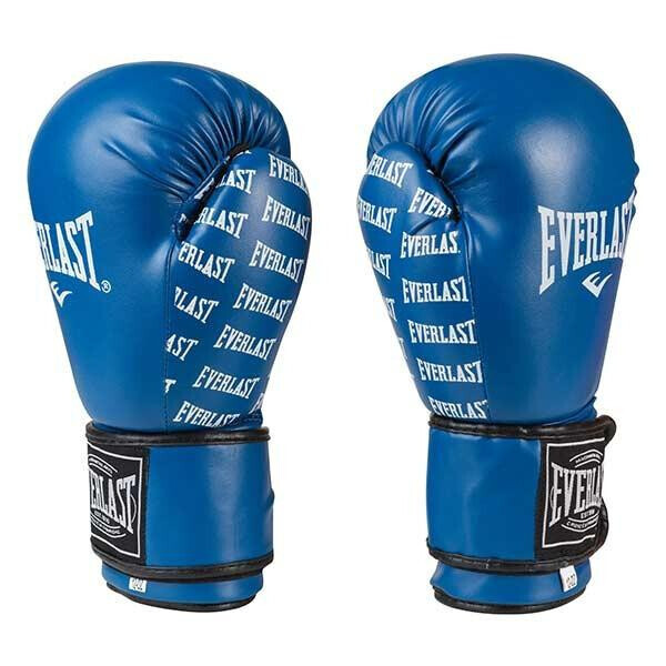 

Боксерские перчатки синие 12oz Everlast DX-2218