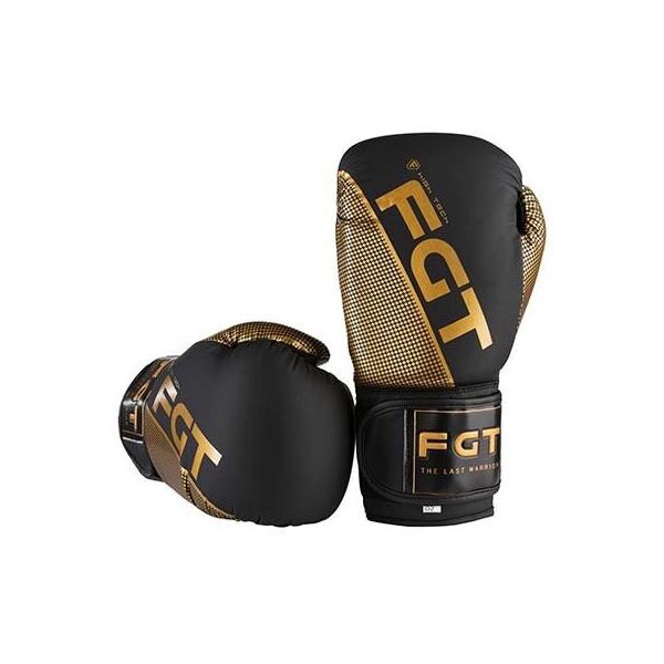 

Боксерские перчатки черно-золотые 8oz FGT Flex 2560