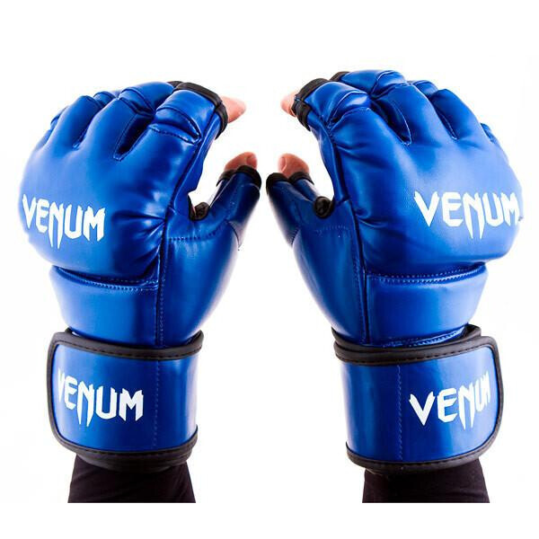 

Перчатки единоборств синие Venum MMA, DX364, размер L