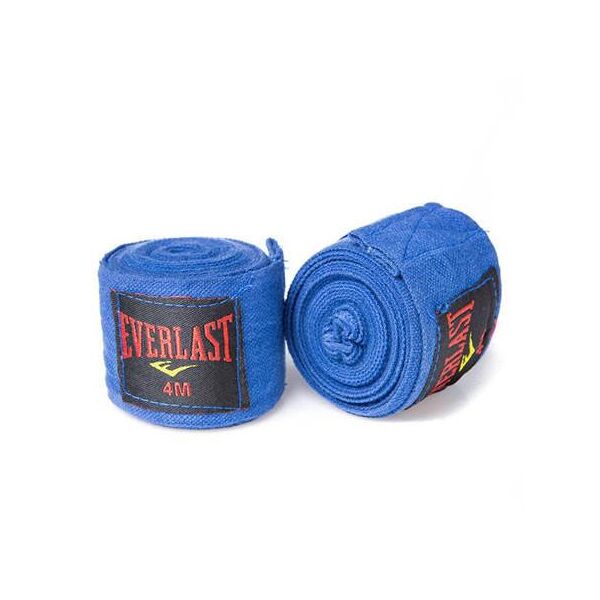 

Бинты боксерские Everlast, 4м синие