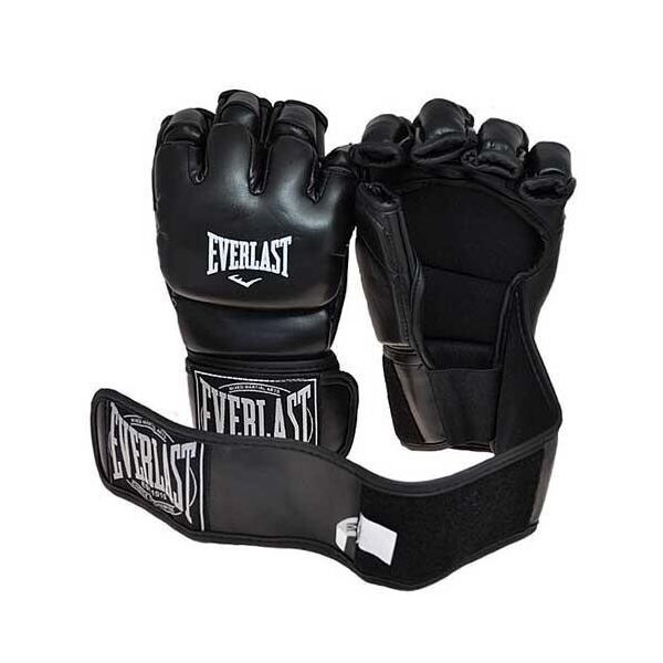 

Перчатки единоборств черные Everlast MMA, DX364, размер S