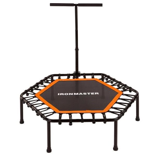 

Фитнес батут с ручкой, 40"(101см) IronMaster, черный