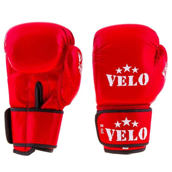 

Боксерские перчатки красные 8oz Velo Ahsan Star, Flex