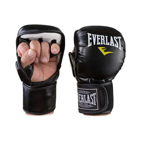

Перчатки для единоборств черные Everlast MMA-415, размер M