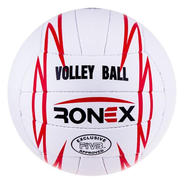 

Мяч волейбольный Ronex Orignal Grippy бело-красный