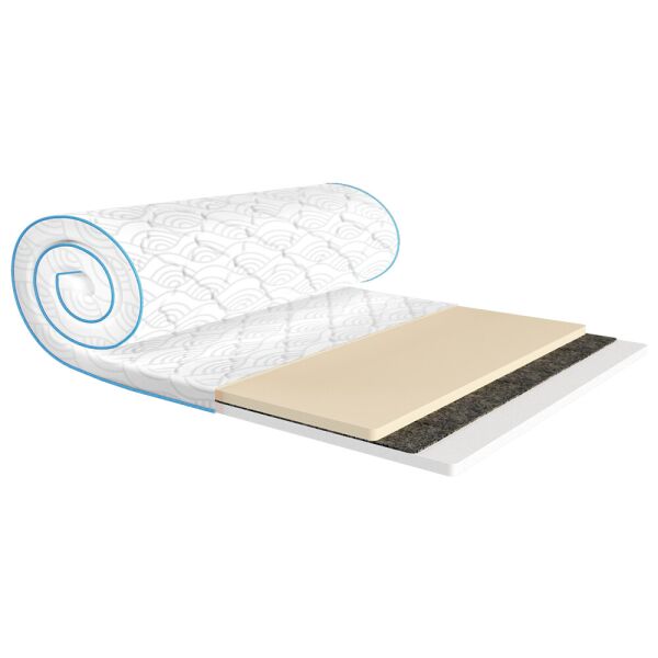 

Матрас-топпер EMM Sleep&Fly mini MEMO 2в1 FLEX жаккард 140x190