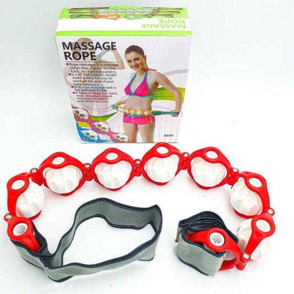 

Массажер-лента роликовый ручной Massage Rope (WRN-19)