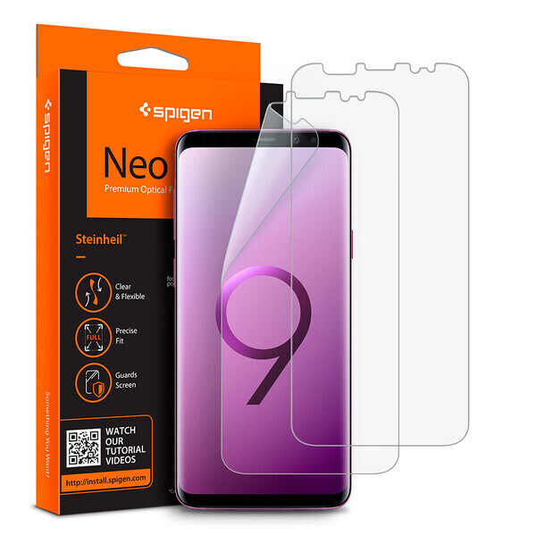

Защитная пленка Spigen Neo Flex для Samsung Galaxy S9 Plus (2 пленки)