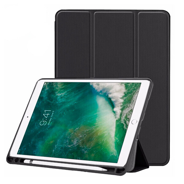 

Чехол с держателем для стилуса iLoungeMax Protective Smart Cover Black для iPad Air 3 (2019) | Pro 10.5"