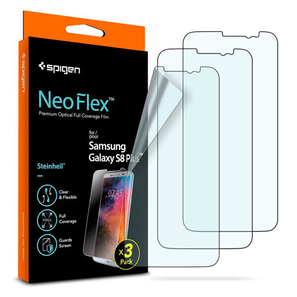 

Защитная пленка Spigen Neo Flex HD для Samsung Galaxy S8 Plus (2 пленки)